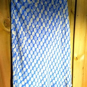 Talbot's long silk skirt